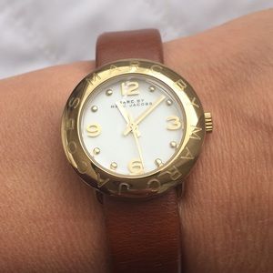 Marc by Marc Jacobs Mini Amy leather watch